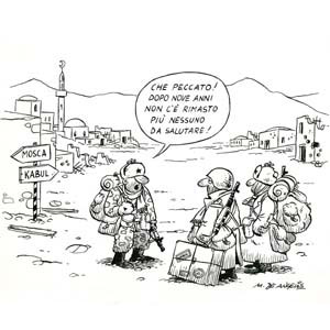 	Ritiro russo dall'Afghanistan, Il Popolo 1988, Rothco Cartoons Syndicate 	